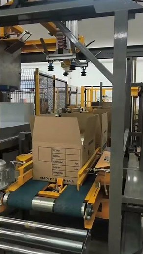 Textile Automatic cone packing machine...