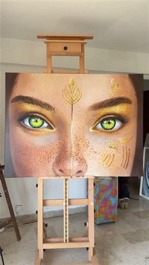 Je fais le regard d'or !
