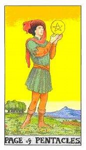 Page of Coins Tarot Card Meanings