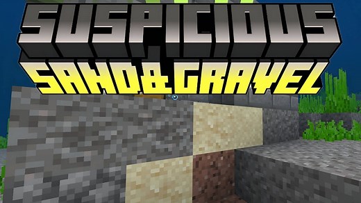 Minecraft suspicious sand and gravel guide: Uses, location, loot, and more