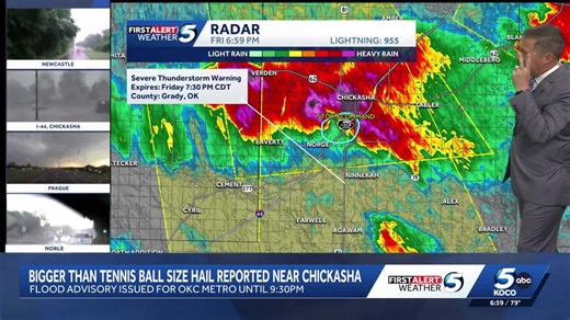 Severe weather update 7:03 p.m. May 8, 2026