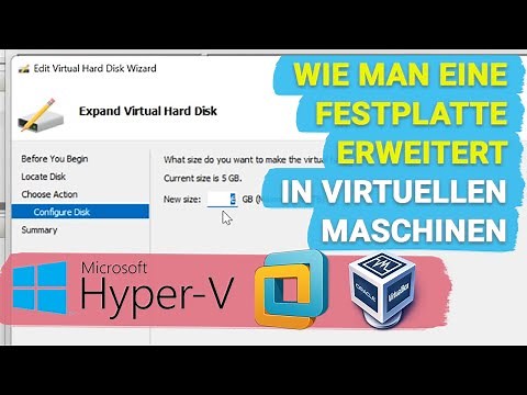 🔷 Top-Tipps zur Erweiterung der virtuellen Festplatte in VMware, VirtualBox oder Hyper-V