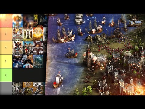 The TIER LIST of the best RTS of all time 🏆 (Real-time strategy games)