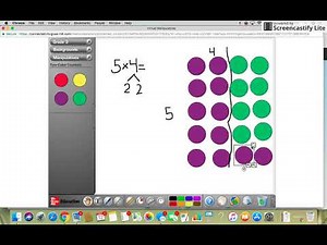 decomposing visual array