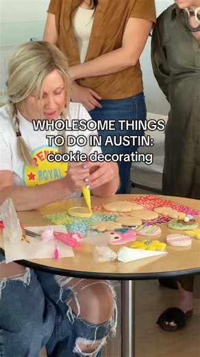 Cutest way to spend an afternoon in Austin or what?! 🍪✨ Who are you bringing to class? (📍: @pennyroyalbakerytx ) #thingstodoinaustin #atxlife #austinevents #cookiedecorating #atxfun | Austin Bucket List
