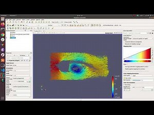3 次元での円柱まわりの流れ OpenFOAMによる数値シミュレーション