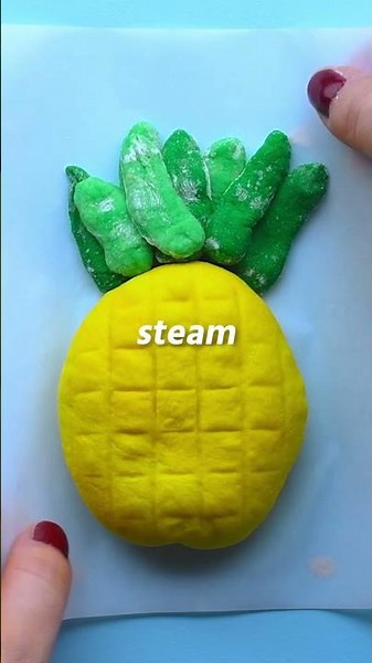 Take your bao bun on a tropical trip! 🍍