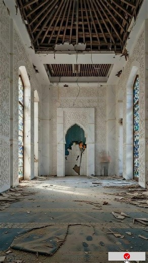 From War-Damaged Masjid to Beautiful House of Allah | Emotional Mosque Restoration Timelapse