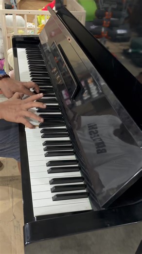 Sound check Miki upright piano from Japan | Caraga's Musical Instrument Trading