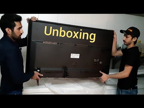 Hitachi 55 inch smart tv unboxing and review BY MDTY