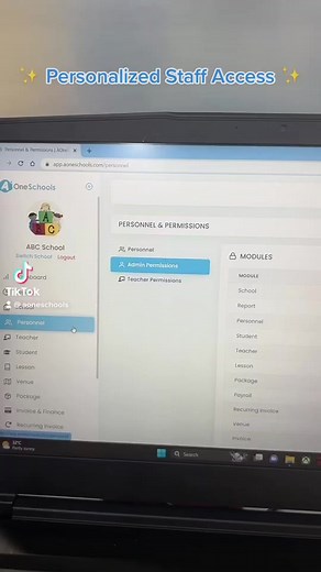 Stay in control of your own education center.😎 AOneSchools management system allows you to manage staff permissions to your school's data. By limiting access to sensitive information, you can safeguard your data privacy and reduce the risk of unauthorized use.🔒 Contact us to find out more! 👇🏻 https://wa.link/szqua3 #AOne #AOneSchools #AOneEdutech #edtech #schooldatasecurity #schooladministration #administrativetools #educationsoftware | AOne