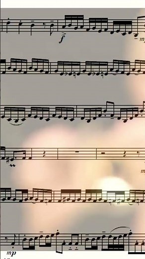 Vivaldi, Violin Concert in A Minor (RV 356) - Presto - Alison Balsom (Bb piccolo trumpet score)