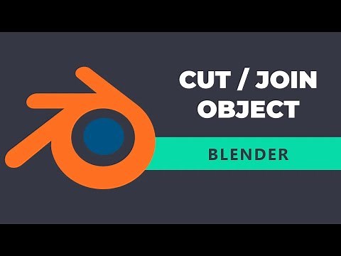 How to cut or join objects in Blender | Blender 4.1 Tutorial
