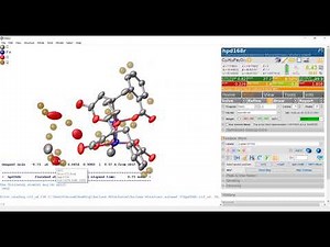 Structure Solution with Solvent Modeling using OLEX2 1.3