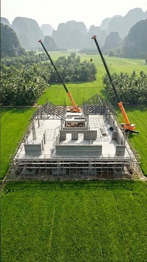 Elevated 3D Printed Villa Rising from Raw Land – Full Build Journey
