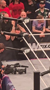 Big up to our very own Jack Saunders working as part of the AEW ring crew during their UK tour! We did try shouting you from up here but this Manchester crowd is electric! | PROGRESS Wrestling
