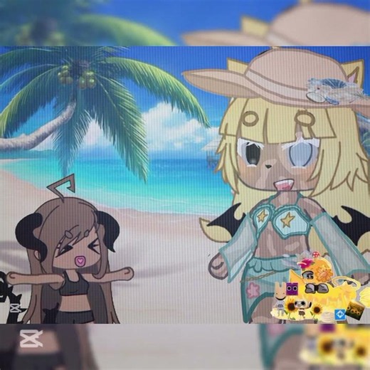 Ayumi in the beach! #gacha#gachalife#naofloppa#fpyシviral#gachaedit#desflopacomu#trending# #edit