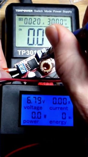 Setting Up A CV CC Buck Converter Module When I Forgot Its Settings