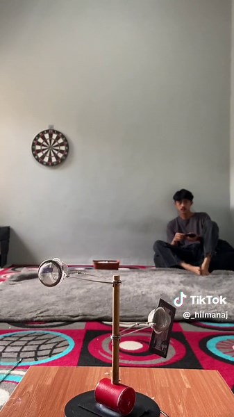 Creative Trick Shots on a Dartboard
