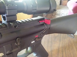 Strike Industries Extended Charging Handle Latch