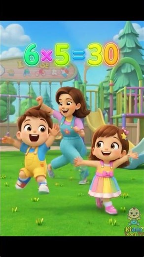 Learn Table of 6 Fast 🚀 | Kids Math Song with Actions | Kiddo Toons TV#shorts