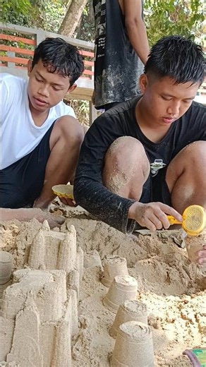 Fun Moments at the Beach with the Squad #beachday #shorts