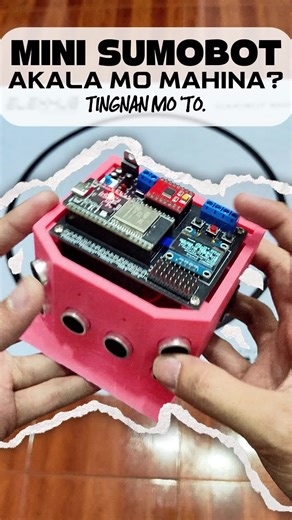 SumoBot Mini 500g: Elexhub's Robotic Battle