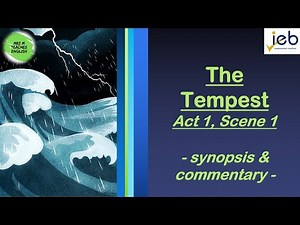 Shakespeare The Tempest Act 1 Scene 1