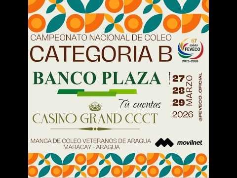 CAMPEONATO NACIONAL DE COLEO CATEGORIA B MASCULINO 29 03 2026