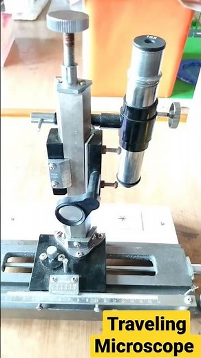 Traveling Microscope| Physics Practical equipment| #shortsvideo #viral