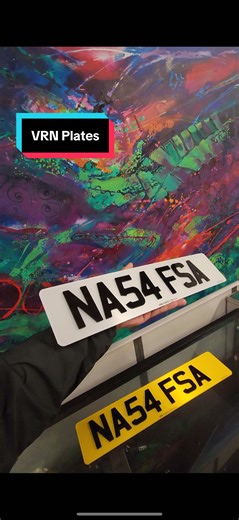 4D Plates #vrnplates #privatereg #fyp