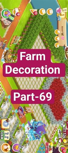 Farm Decoration Part - 69 in Hay Day #hayday #new #farm #android #games #farming #best #heart