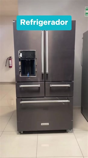 Refrigerador KitchenAid 5 Puertas: Elegancia y Precio