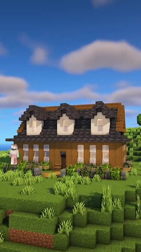 Farm House Build Ideas - Minecraft Tutorial