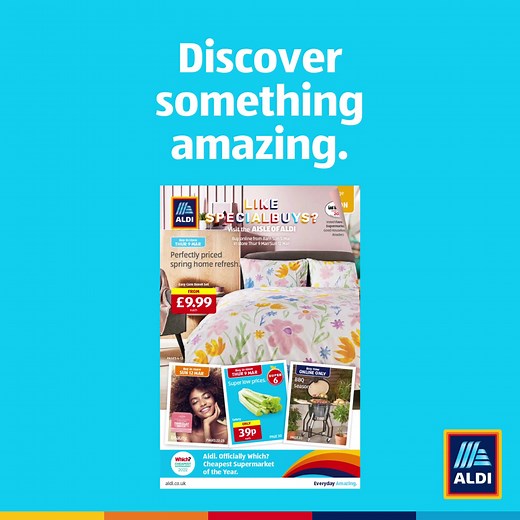 43K views · 188 reactions | What's new in store this week? Find out in our latest Specialbuys leaflet, online now! | Aldi UK | Facebook
