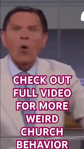 Religious leader Kenneth Copland acting strange