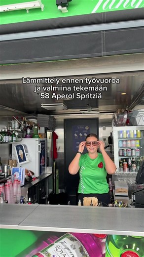 Nähää aurinkokansilla Viking Line – tervehdys laivalta