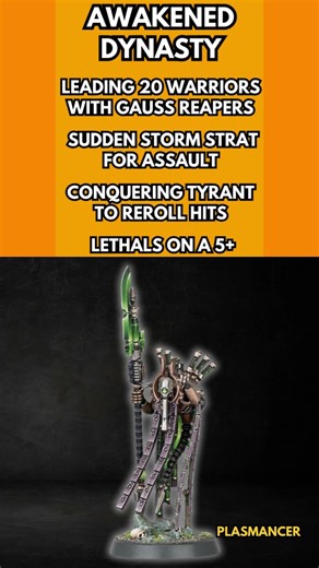 One Smart Trick for the Necron Plasmancer!