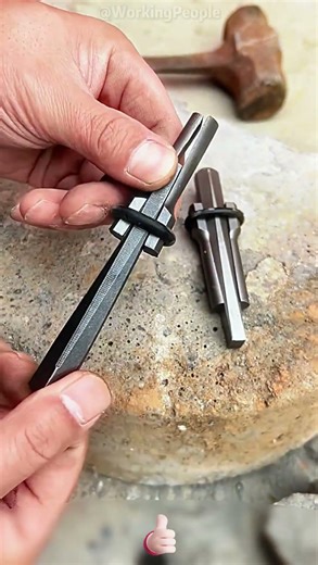 Convenient Stone Splitting Tools & Skills 🪨⚒️ Effortless & Easy to Crack Stones