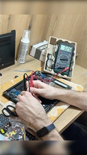 Dell Latitude 7390 Bad CMOS battery replacement and testing #notebook #dell y#latitude #fix #repair