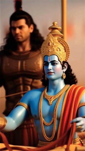 🔥Real Mahabharat Battlefield Footage!? Krishna–Arjun LIVE! 😱⚔️ #mahabharat#ai #krishna#arjun #shorts