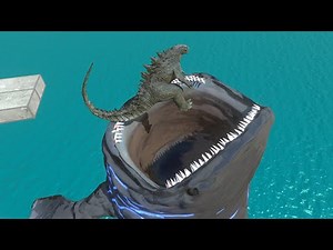Swallowed Whole | Jumping Inside The Bloop's Maw - Animal Revolt Battle Simulator