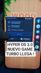 NUEVO GAME TURBO HYPER OS 3.0 GLOBAL ! YA LO PUEDES TENER ! #hyperos3