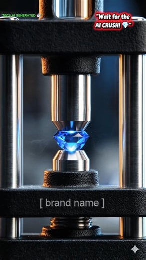 AI Mini Diamond Crusher: Crushing the Hardest Material! #AI #Shorts #USA