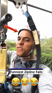 53K views · 179 reactions | Funniest Zipline Fails | Tavi Castro | Facebook