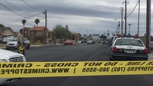 One suspect detained after double homicide near Tropicana and Swenson