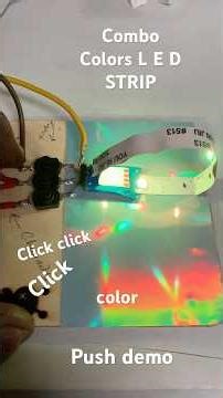 #changing the #colors #myreaction without a microcontroller manual choices in colors