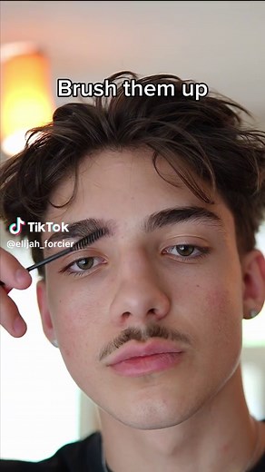 My eyebrow routine ✨ #eyebrows #hairstyle #men #hairstyletutorial #eyebrowtutorial