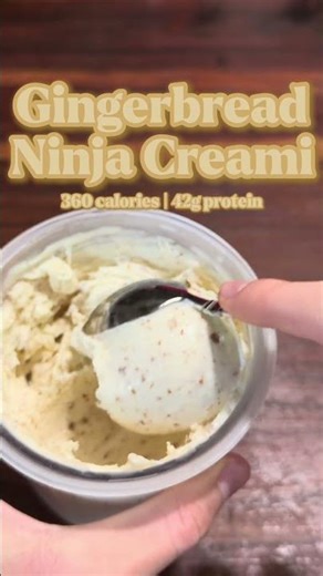 Gingerbread Ninja Creami 🫚 🍪