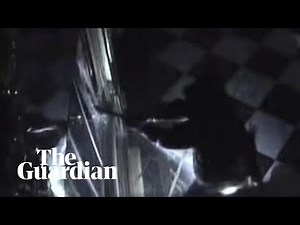 Dresden jewellery heist: moment thieves break in captured on CCTV